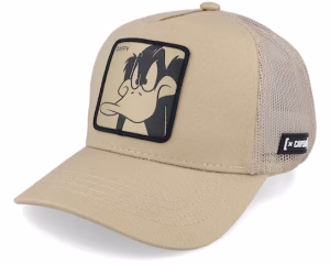 Exclusive x Daffy Duck Beige Trucker