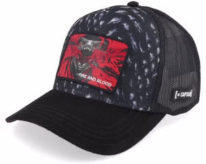 Game Of Thrones Fire And Blood Black A-Frame Trucker