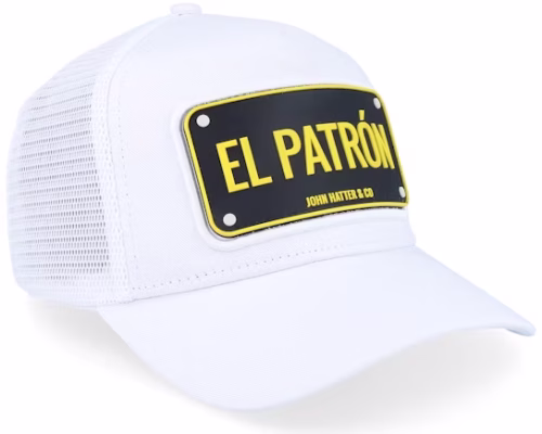 Rubber- El Patron White Trucker