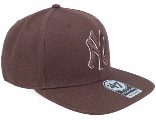 New York Yankees No Shot Tain Brown Baseball Cap