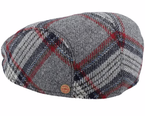 Erik Shetland Kombi Grey Flat Cap