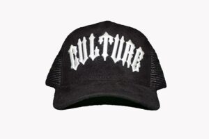 Faux Suede Leather Trucker Cap