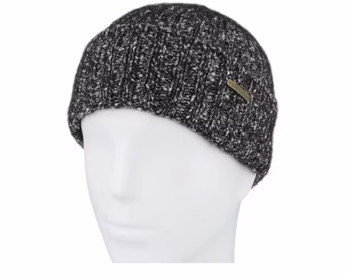Beanie Melange Black Cuff