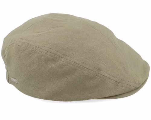 Alfred Sixpence Dusty Green Flat Cap