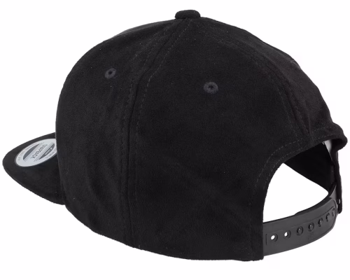 Black Suede Baseball Cap