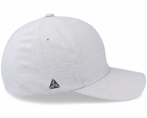 Black Insignia Delta Seamless Grey Mel Flexfit