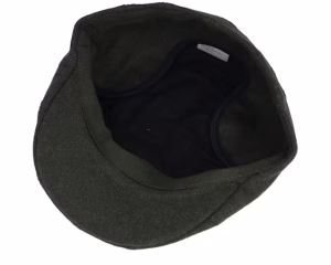Wool Mix Loden Flat Cap