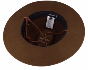 Wesley Wthr Guard Packable Coffee Fedora Hat