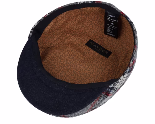 Erik Shetland Kombi Grey Flat Cap
