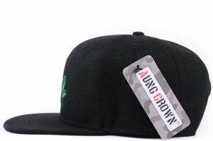 Adjustable Rose Embroidered Baseball Cap