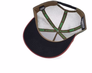 Hft Beach Freaks Brown/White/Wine A-Frame Trucker