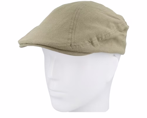 Alfred Sixpence Dusty Green Flat Cap