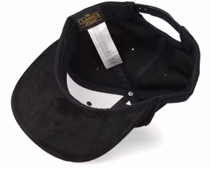 Black Suede Baseball Cap