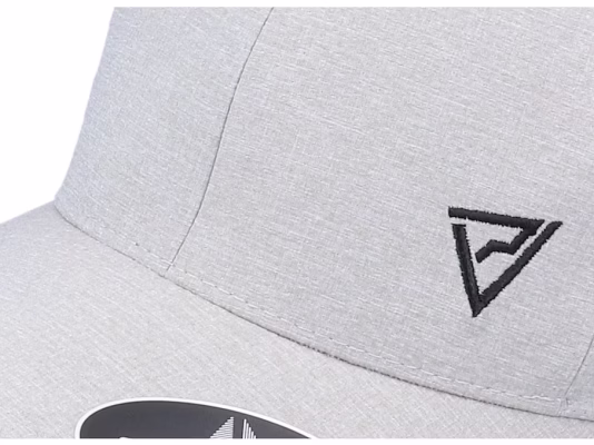 Black Insignia Delta Seamless Grey Mel Flexfit