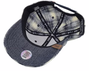 Truefit Denim Wishy CheckIndigo Adjustable