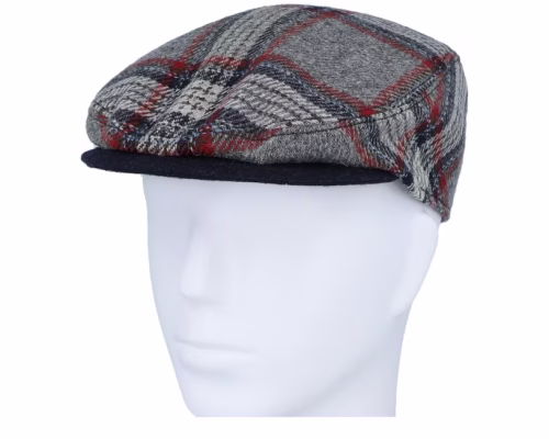 Erik Shetland Kombi Grey Flat Cap