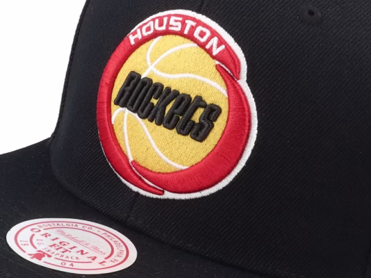 Houston Rockets Top Spot Black Baseball Cap