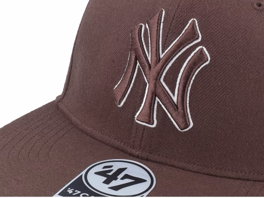 New York Yankees No Shot Tain Brown Baseball Cap