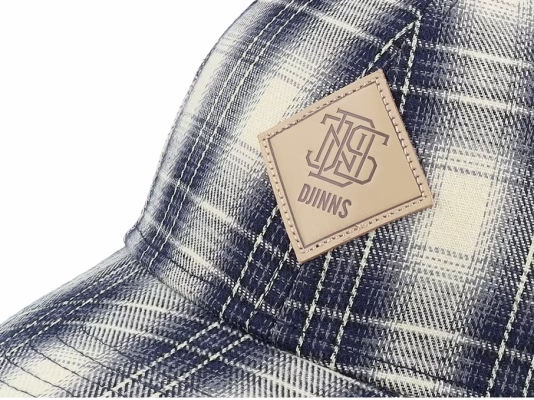 Truefit Denim Wishy CheckIndigo Adjustable