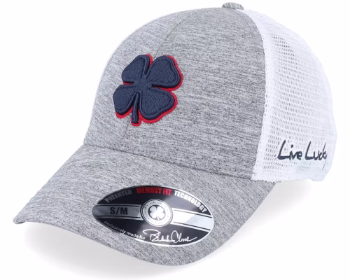 Perfect Luck 1 CharWhite MeshNavy Trucker