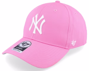 New York Yankees Raised Basic Mvp RoseWhite Adjustable