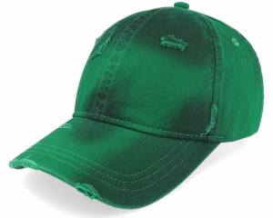 Whisper Twill Soft Classic Trucker Cap Green Dad Cap