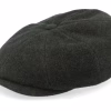 Hatteras Wool/Cashmere Moss Newsboy Cap