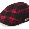 Texas Shadow Plaid Flat Cap
