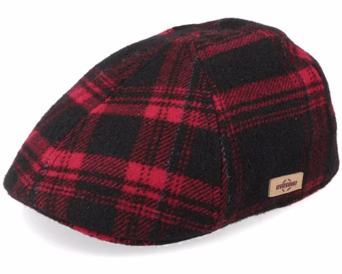 Texas Shadow Plaid Flat Cap