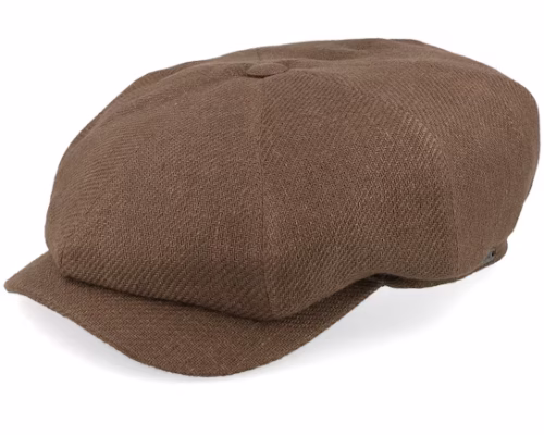 Retro Chocolate Newsboy Cap