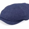 Slim Blue Newsboy Cap