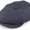 Hatteras Wool Twill Charcoal Newsboy Cap