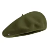 Merino Wool Beret - Olive