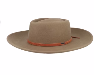Brenton Convertabrim Tobacco Brown Fedora