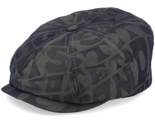 Hatteras Outdoor OliveBlack Newsboy Cap