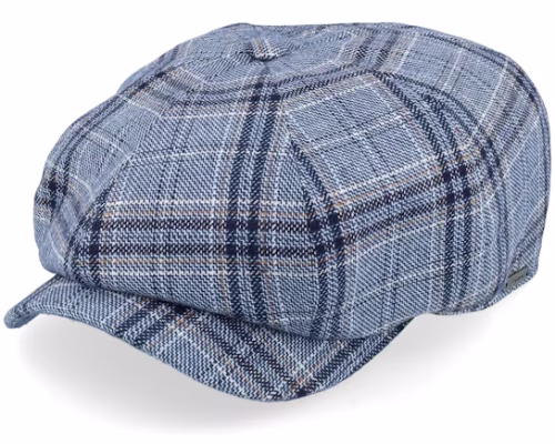 Classic Blue Newsboy Cap