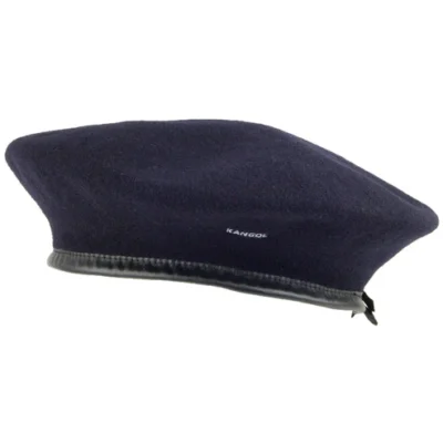 Wool Monty Beret - Navy Blue