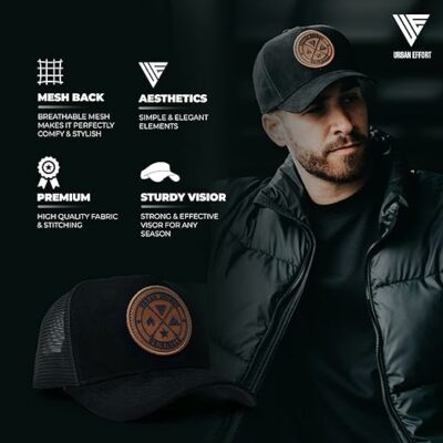 5 Panel Men Trucker Cap