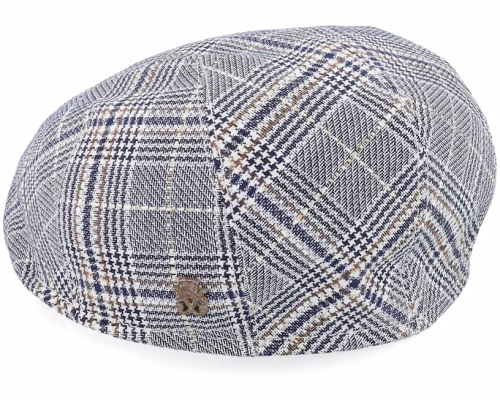 Pierce Zechbauer Navy Flat Cap