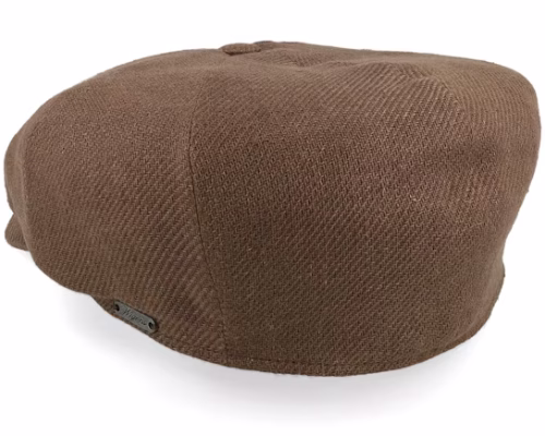 Retro Chocolate Newsboy Cap