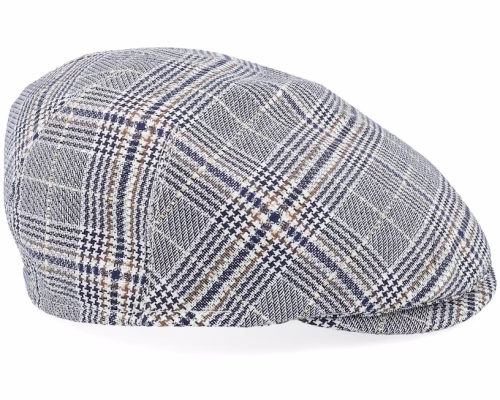 Pierce Zechbauer Navy Flat Cap