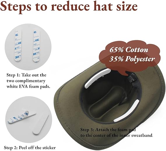 Wide Brim Classic Western Cowboy Hat