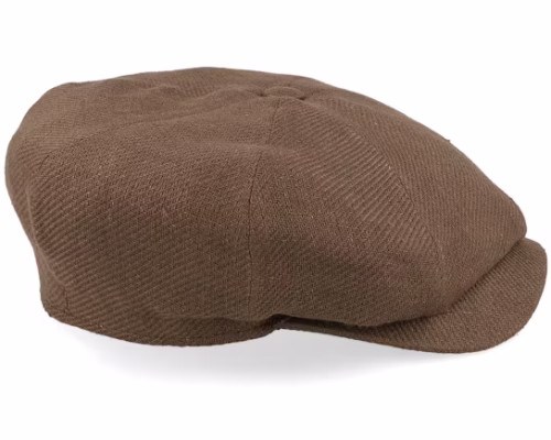 Retro Chocolate Newsboy Cap