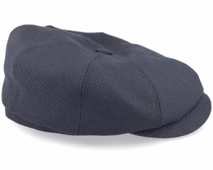 Hatteras Wool Twill Charcoal Newsboy Cap