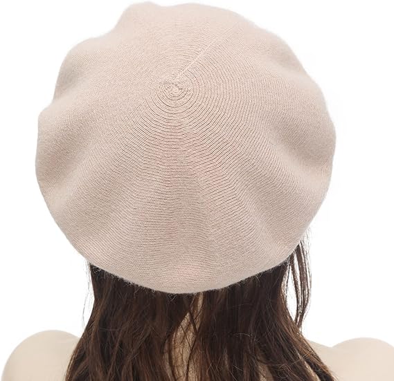Reversible Solid Color Women French Beret