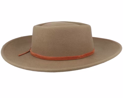 Brenton Convertabrim Tobacco Brown Fedora