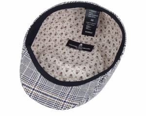 Pierce Zechbauer Navy Flat Cap