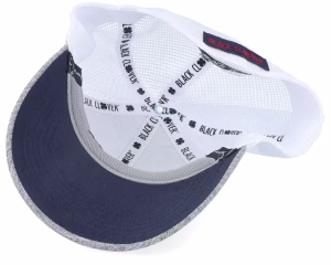 Perfect Luck 1 CharWhite MeshNavy Trucker