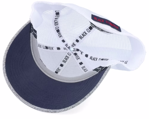 Perfect Luck 1 CharWhite MeshNavy Trucker