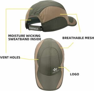 Mesh Golf Quick Dry Trucker Cap